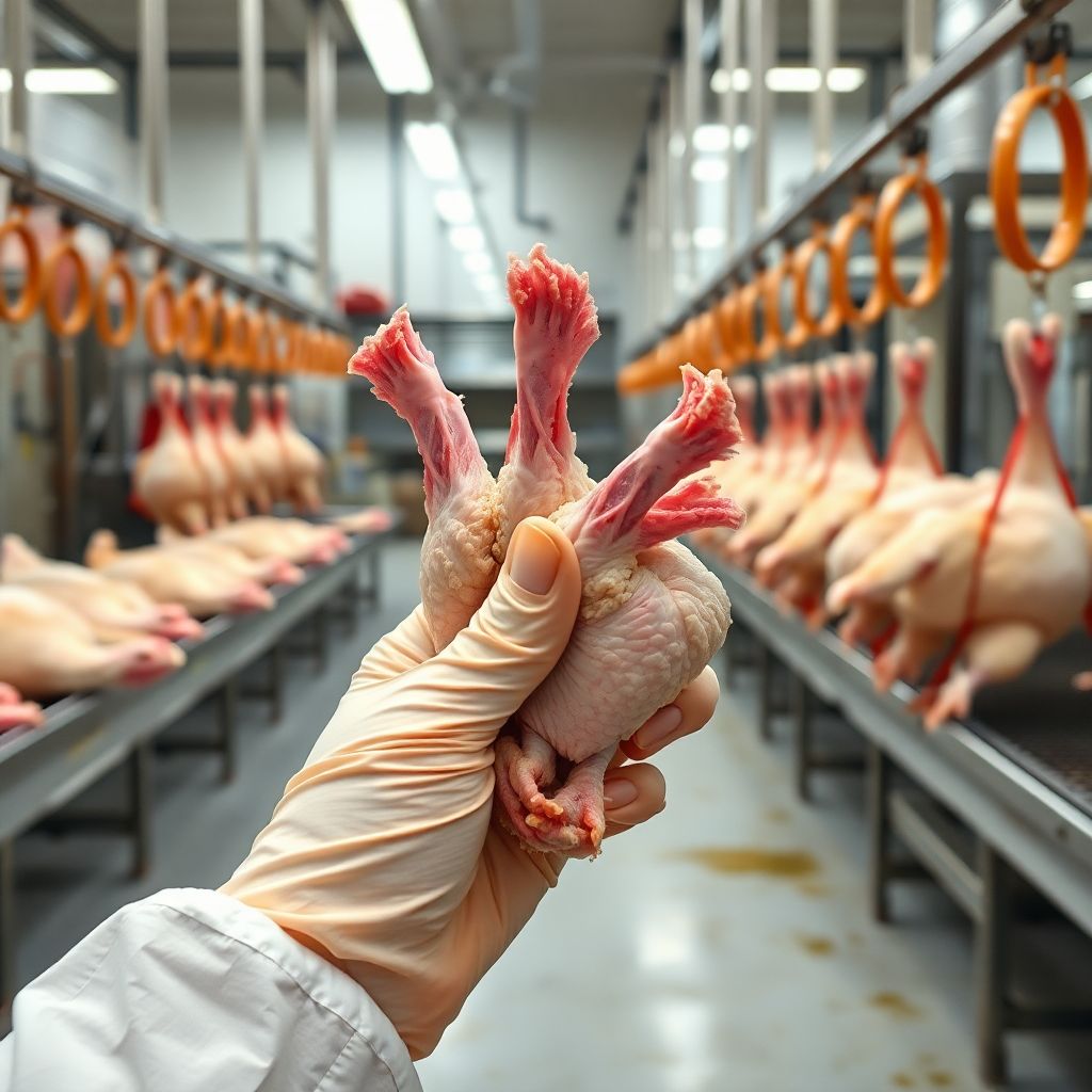 Dedos de Peladora de Pollos